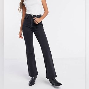 Levi's Ribcage Bootcut Jeans, 28, Black